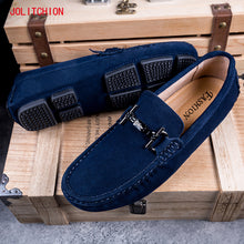Load image into Gallery viewer, Hot sale Brand Men Loafers Men's Casual Shoes Suede Leather