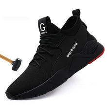 Load image into Gallery viewer, Men's Work Safety Shoes Men Sneakers Outdoor Steel Toe Male Shoes